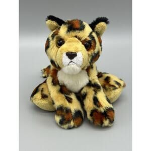 Aurora Snow Leopard Cheetah Cat Jaguar Plush Small 7 Inch Stuffed Animal
